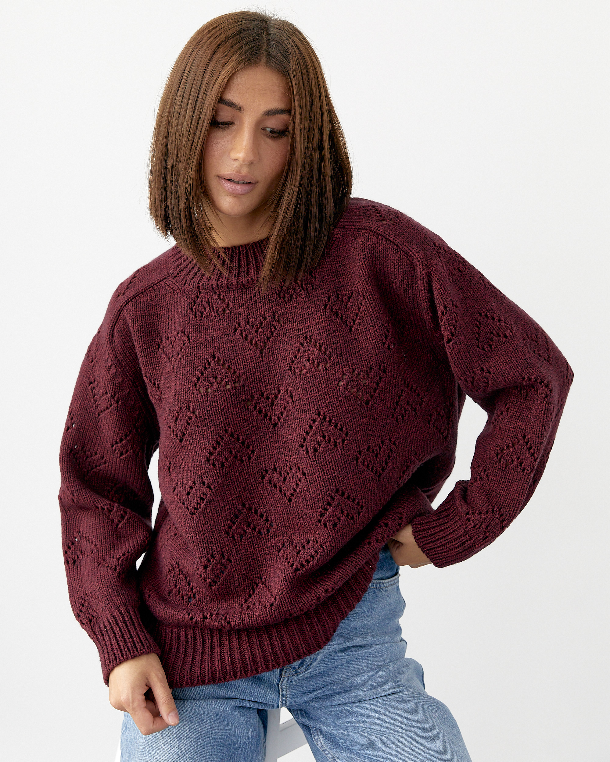 Viviami 0205 Джемпер жіночий "Сердечка"