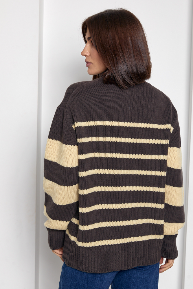 Viviami 0169 Светр жіночий в полоску