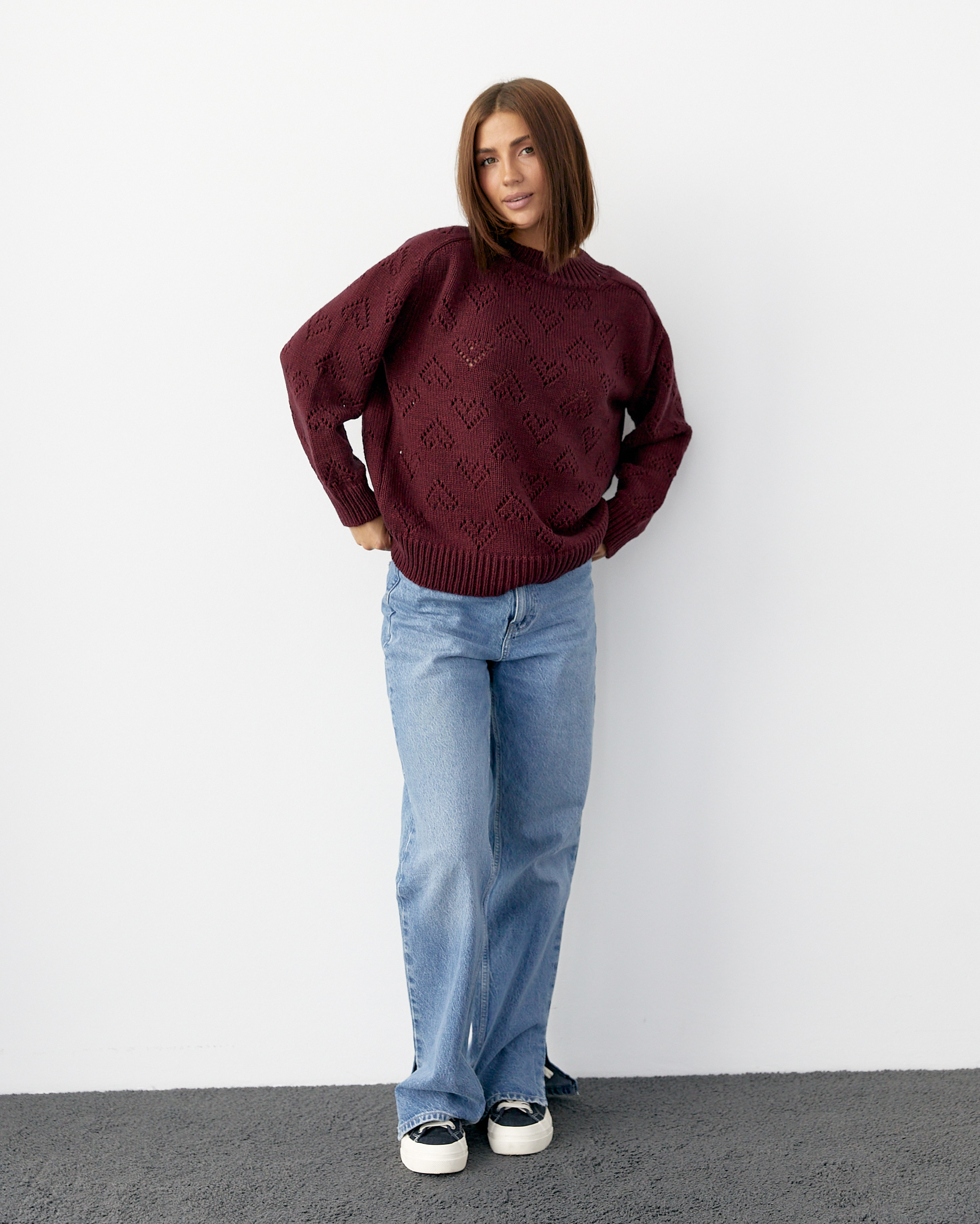 Viviami 0205 Джемпер жіночий "Сердечка"