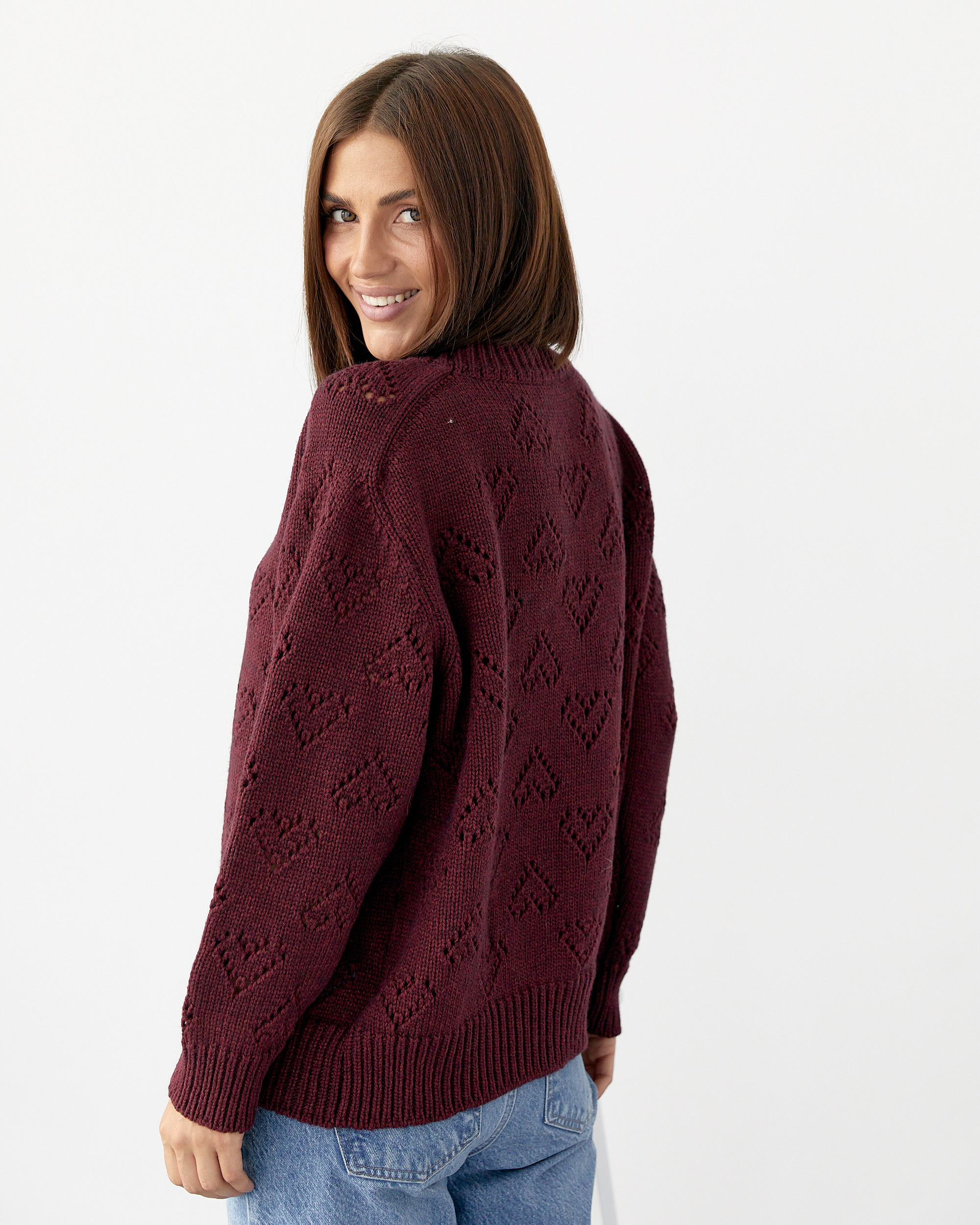 Viviami 0205 Джемпер жіночий "Сердечка"